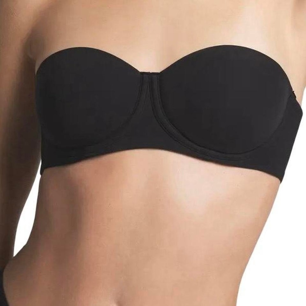 Skims‎ Fits Everybody Strapless Bra - NWT - Black - 38DDDD